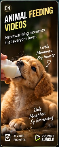 Animal Feeding – AI Video Prompt Pack
