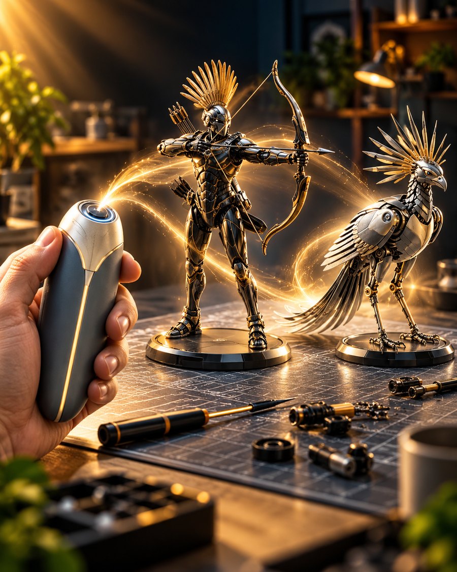 Mechanical Toys – AI Video Prompt Pack